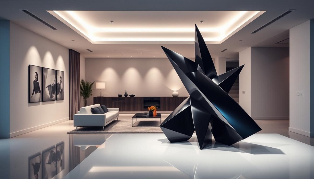 The Role of Sculptures and Decorative Pieces in Modern Interiors